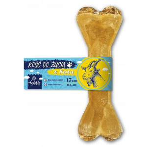 BOSKIE SMAKI Twardy gryzak na długo psa KOZA 17cm