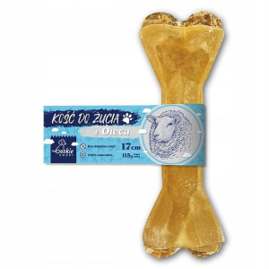 BOSKIE SMAKI Twardy gryzak na długo psa OWCA 17cm