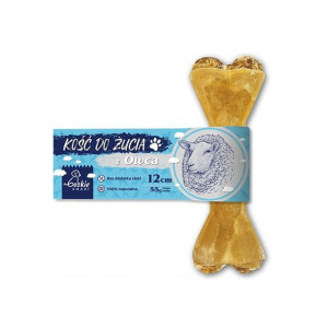 BOSKIE SMAKI Twarda kość psa do żucia OWCA 12cm