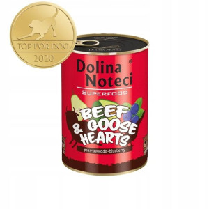 DOLINA NOTECI SUPERFOOD Karma psa z Wołowiną 400g