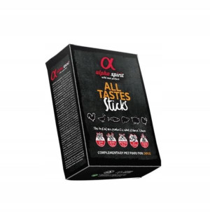 ALPHA SPIRIT Przysmak Czteropak mix dla psa 50g AS