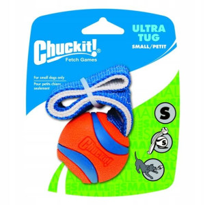 Chuckit ULTRA TUG dla psa piłka szarpak SMALL 5cm