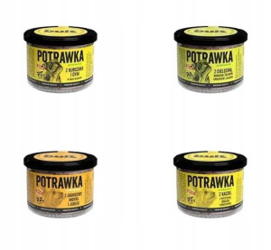 BULT Potrawki dla psa z mięsem mix smaków 4 x 190g