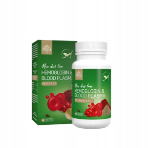 POKUSA RawDietLine Hemoglobina Osocze 120 tabletek