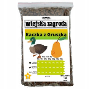 Bezzbożowa mokra karma psa KACZKA GRUSZKA 1KG psów