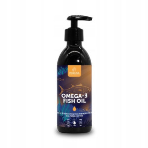 POKUSA Omega-3 Fish Oil Olej z ryb psa kot 250ml