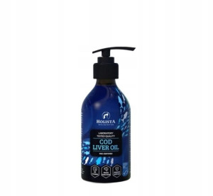 HolistaPets Psa kot Liver Oil Tran z dorsz 100ml