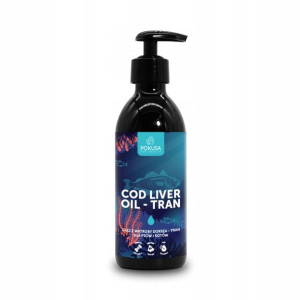 POKUSA Cod Liver Oil olej tran dla psa i kot 250ml