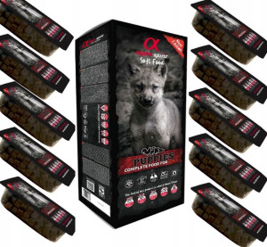 ALPHA SPIRIT Puppies 9kg + gratis 10x tacka 200g