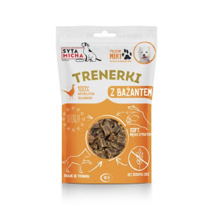 SYTA MICHA Gryzaki Trenerki Bażantem dla psa 80g