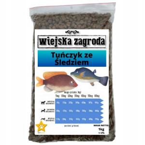 Wiejska Zagroda Karma Tuńczyk Ze Śledziem 1kg Psa