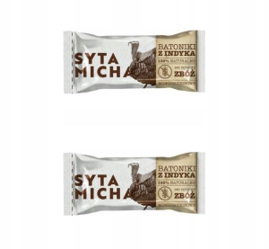 SYTA MICHA Batony monoproteinowe indyk psa 2 x 25g
