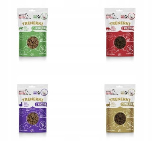 SYTA MICHA Trenerki Mix Smaków dla psa 4 x 80g