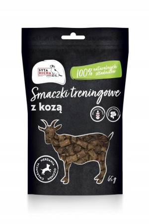 SYTA MICHA Przysmaki Treningowe suszone z KOZĄ 65g