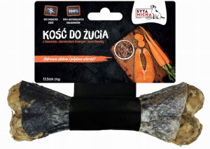 SYTA MICHA Kość do żucia dla psa na sierść 13,5cm