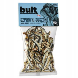 BULT Szprotki Suszone Suche przysmaki dla psa 150g