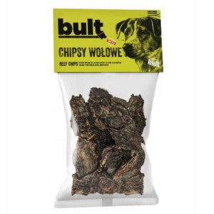 BULT Chipsy Wołowe Suche Przysmaki dla psa 150g