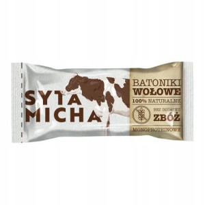 SYTA MICHA Batony monoproteinowe wołowe psa 25g