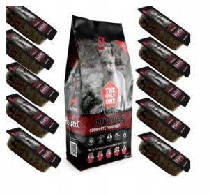 ALPHA SPIRIT Puppies 12kg +10x tacka dla szczeniąt