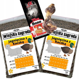 Bezzbożowa karma sucha JAGNIĘCINA KACZKA 2KG + AS