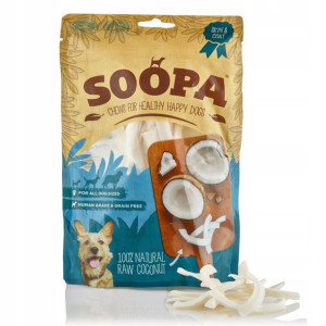 SOOPA Chews Suszony Kokos 100g Suszony przysmak