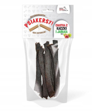 SM Naturalne suszone ciastka dla psa z kaczką 100g