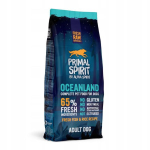 PRIMAL SPIRIT OCEANLAND psa 12kg mięso 65% z RYBĄ