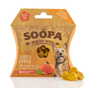 SOOPA Healthy Bites - Marchew Dynia Ciasteczka psa