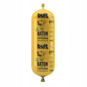 BULT Mięsna Karma dla psa Baton Wieprzowy 900g