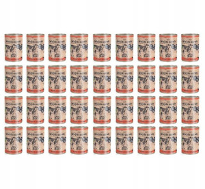 Bezzbożowa karma mokra małego kota KRÓLIK 36x400g