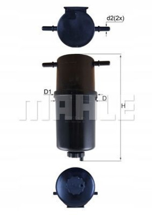 KNECHT KL 873 Filtr paliwa