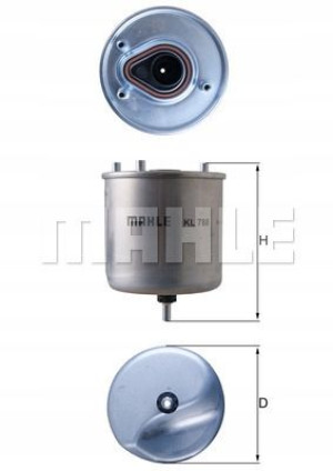 KNECHT KL 788 Filtr paliwa
