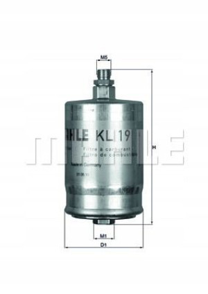 KNECHT KL 19 Filtr paliwa