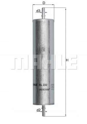 KNECHT KL 232 Filtr paliwa