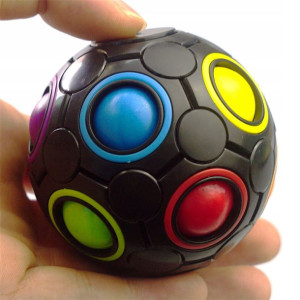 Magiczna Kostka Kula Antystresowa Fidget Toy Ce