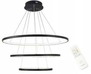 Lampa wisząca SILVA V ring okrąg żyrandol 119W  60/80/100 cm LED Wobako