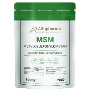 MSM - Siarka Organiczna w Proszku - 1 kg