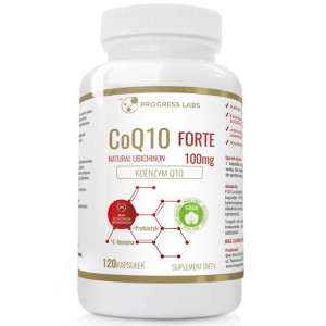 Coenzyme Q10 Forte 100mg + L-Leucyna x 120kaps