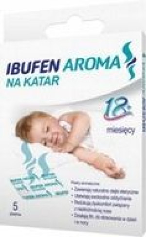 Ibufen Aroma na katar 5 plastrów od 18 miesiąca