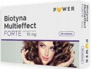 Biotyna Multieffect Forte 10 mg biotyna 30 szt.