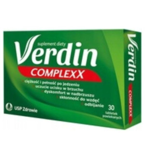 Verdin Complex 30 tabletek 20 g TRAWIENIE WZDĘCIA