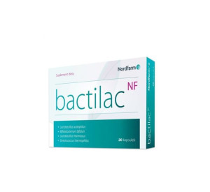 Bactilac NF 20 10 g suplement diety kapsułki