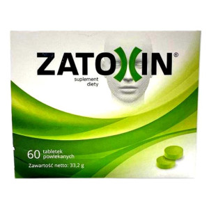 Zatoxin 60tab UDRAŻNIANIE ZATOK ZIOŁA