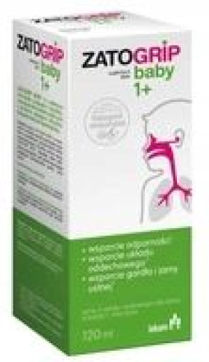 ZatoGrip Baby syrop 1+/ ODPORNOŚĆ/ZATOKI/ 120ml