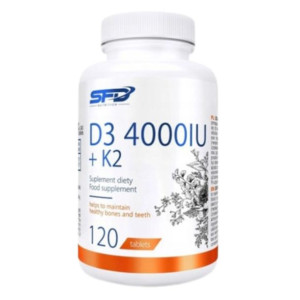 Sfd Witamina D3 4000 + K2 Mk-7 120 Tab 240 Porcji