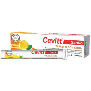 Cevitt gardło, 20 tabletek do ssania