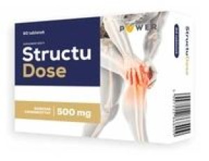 Structu Dose 500mg 60 kaps./CHONDROITYNA/STAWY