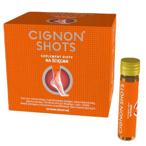Cignon Shots 20x10 ml Płyn Na Ścięgna Stawy