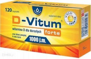 D-Vitum forte 1000 j.m. 120 kaps. Oleofarm