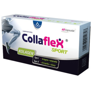 Collaflex Sport Kolagen typu I i II STAWY 60kaps